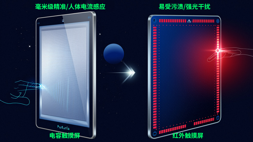 电容触摸屏vs红外触摸屏：为什么未来触控体验属于电容技术？